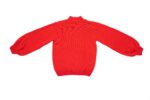 Women's turtleneck sweater with embroidered patch - Image 3
