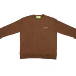 Crewneck sweatshirt with embroidery