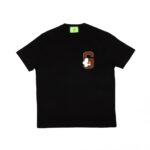 Men's T-shirt with terry embroidery