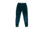 Women's velour pants with cuffs - Image 2