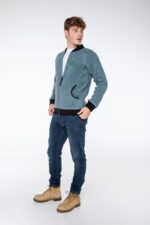 Veste bombardier teddy pour hommes – Image 2