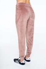 Women's velour pants with cuffs - Image 15