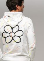 Felpa uomo bianco - immagine 2