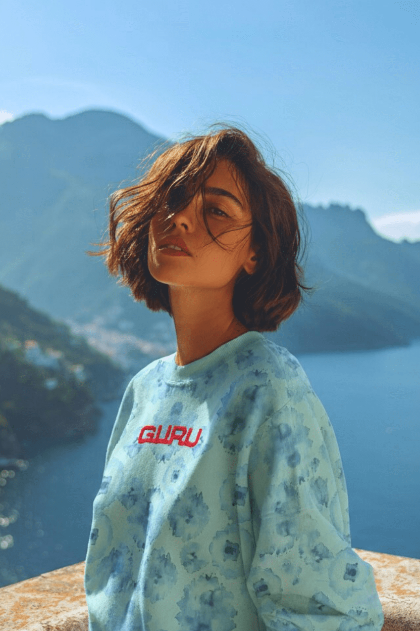 13 Bloom Felpa Donna All-Over - immagine 1