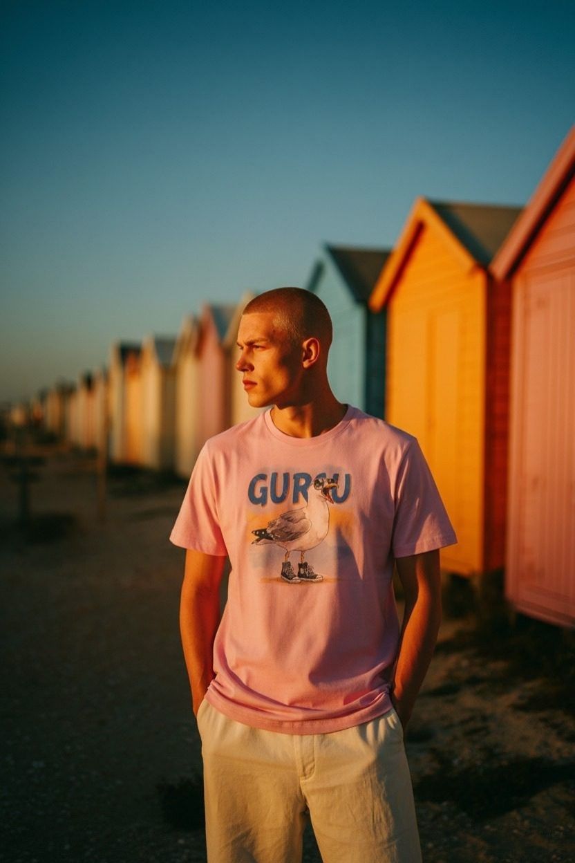 19 Bloom Seaside Rebels T-shirt Uomo – Transcendent Pink - immagine 1