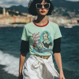 Bloom T-shirt Donna – Aquatic Awe